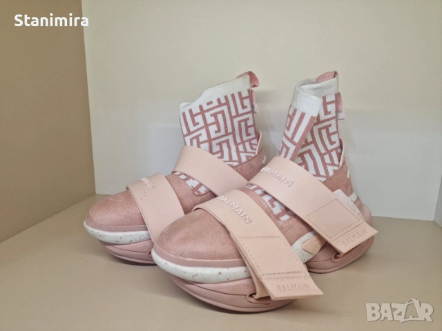 Обувки Balmain, снимка 3 - Маратонки - 54692312
