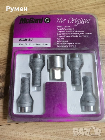 Секретни болтове McGard M14x1,25