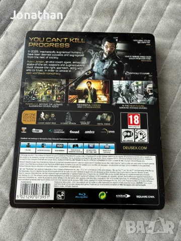 Deus Ex: Mankind Divided Steelbook , снимка 2 - Игри за PlayStation - 55485681