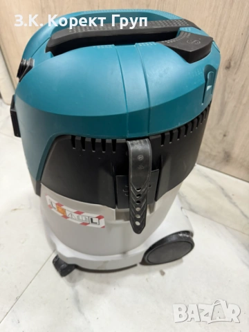 ПРАХОСМУКАЧКА ЗА СУХО И МОКРО ПОЧИСТВАНЕ MAKITA VC2512L, снимка 8 - Прахосмукачки - 54599859