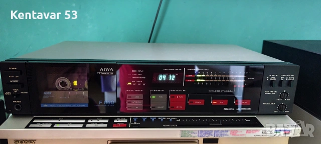 Касетъчен триглав дек Aiwa F660