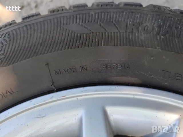 Джанти с гуми 15цола Nissan , снимка 3 - Гуми и джанти - 55320997
