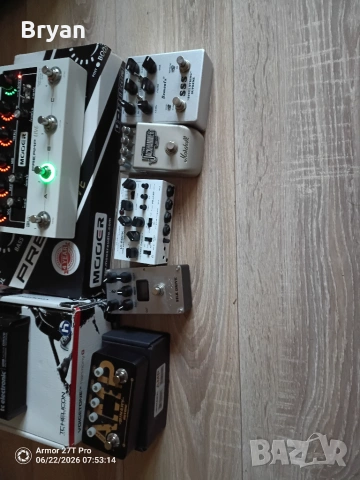 TC electronic, Mooer preamp live, Vox, Engl, Marshall педали за китара, снимка 4 - Други - 55134271