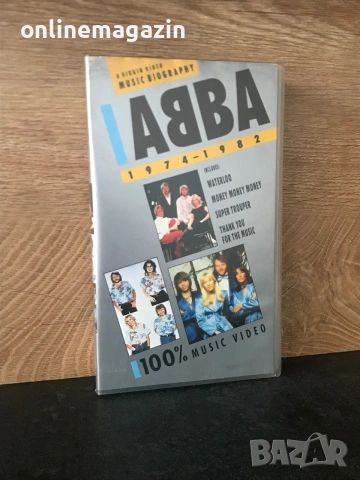 Видеокасета “ ABBA 1974-1982 “ VHS