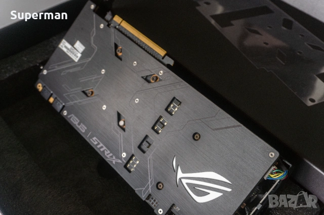 Видео Карта NVIDIA ASUS ROG STRIX GTX 1070 GAMING 8G, снимка 7 - Видеокарти - 54549692