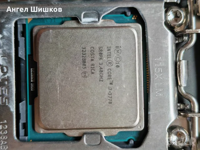 Дънна платка Asus P8B WS Socket 1155+ I7-3770 3400MHz 3900MHz(turbo) L2-1MB L3-8MB +16GB DDR3, снимка 4 - Дънни платки - 55617677