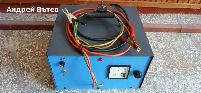 Много яко АВТОМАТИЧНО акумулаторно зарядно 12V/20A