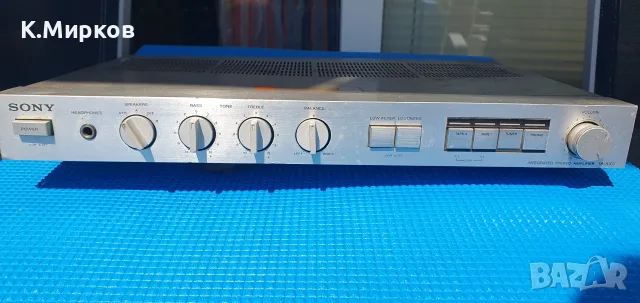  усилвател SONY 2X25, снимка 3 - Ресийвъри, усилватели, смесителни пултове - 55499672