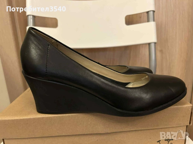 Дамски пантофки на платформа BATA, снимка 17 - Дамски обувки на ток - 54974360