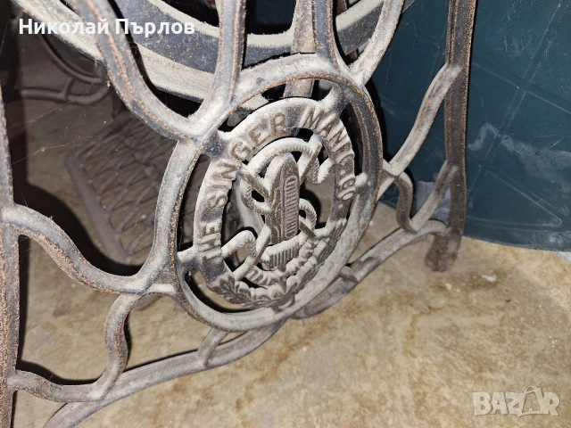 Продавам шевна машина Сингер, снимка 2 - Шевни машини - 54251425
