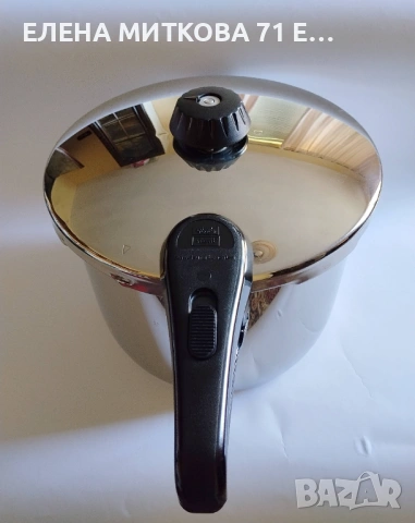Fissler Vitavit огромна и много масивна тенджера под налягане от неръждаема стомана, снимка 3 - Съдове за готвене - 54723012