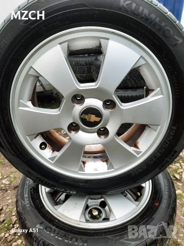 ляти джанти с гуми летни 4×114.3, 15цола 