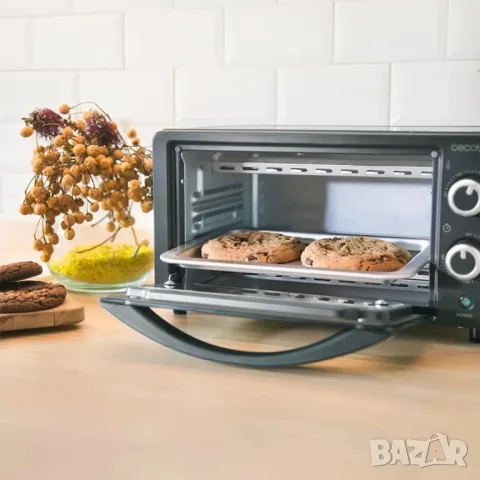 Мини фурна Cecotec Bake&Toast 10L (1090) 1000W, снимка 4 - Печки, фурни - 55304465