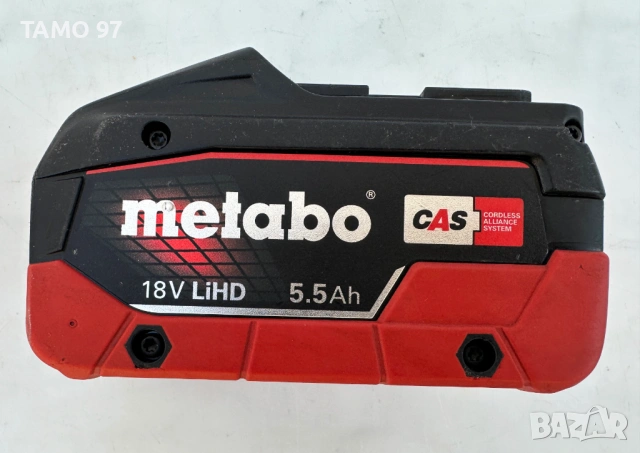 METABO W 18 L 9-125 Quick - Акумулаторен ъглошлайф 18V 5.5Ah неразличим от нов!, снимка 7 - Ъглошлайфи - 54140262
