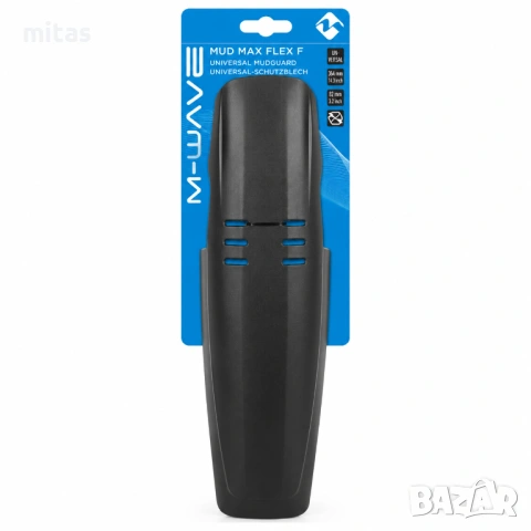 Калник за велосипед M-WAVE Mud Max Flex, Преден, 26"-29", 82 мм, Бърз монтаж, снимка 6 - Аксесоари за велосипеди - 54792033