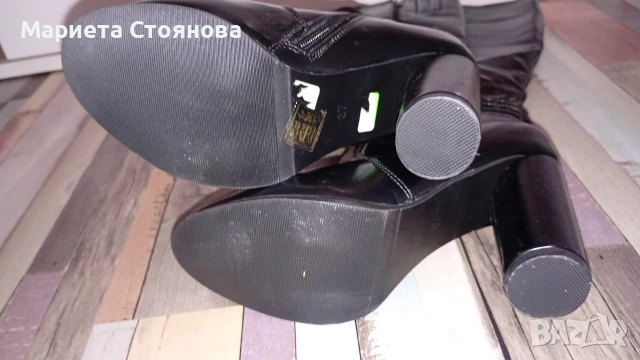 Ботуши Лулукс Висококачествена Еко Кожа 37н. НОВИ, снимка 3 - Дамски ботуши - 54179920