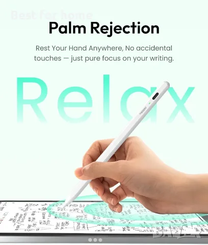 Metapen Pencil Air8 за Apple iPad 2018-2026, 10 мин. по-бързо зареждане, снимка 7 - Друга електроника - 55594519