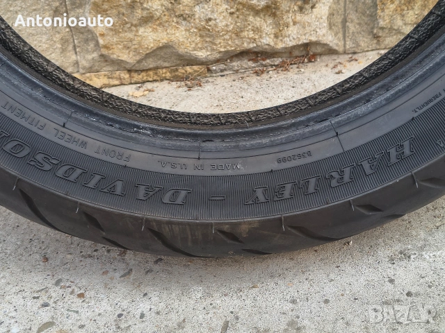 140 75 17 dunlop D408F harley davidson 67V гума чопър гуми мотоциклет, снимка 6 - Гуми и джанти - 55145221