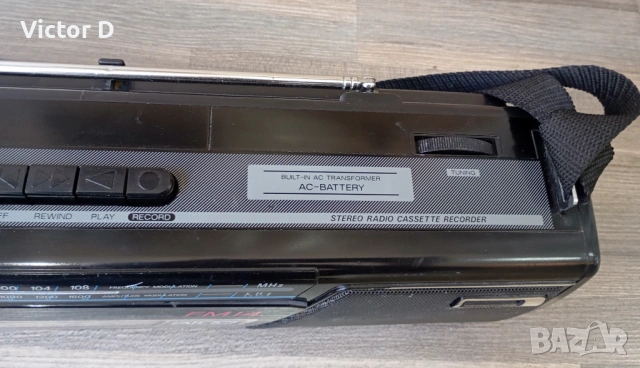 Радиокасетофон Panasonic RX-FM 14, снимка 5 - Радиокасетофони, транзистори - 54594759