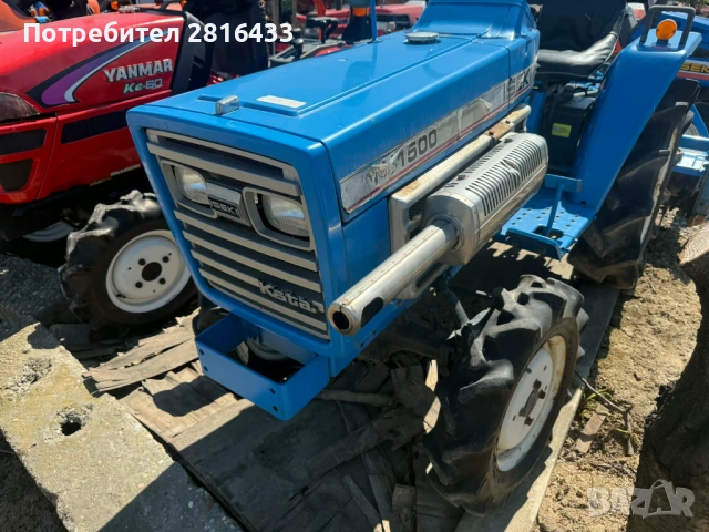 Трактор ISEKI TU1500 4x4, снимка 2 - Селскостопанска техника - 54311676