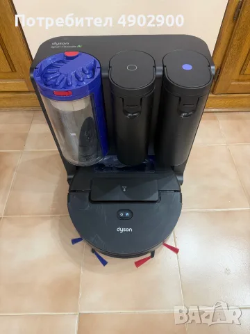 Робот прахосмукачка Dyson Spot+Scrub Ai , снимка 3 - Прахосмукачки - 55481496