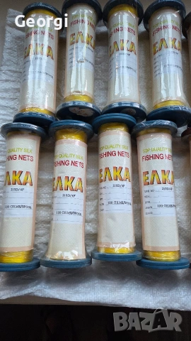 Копринен Конец 210D/4F за Рибарски мрежи Silky, Хипронови, Акрилни. , снимка 9 - Такъми - 54991128