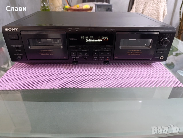Двукасетъчен Дек Sony TC-WE505 