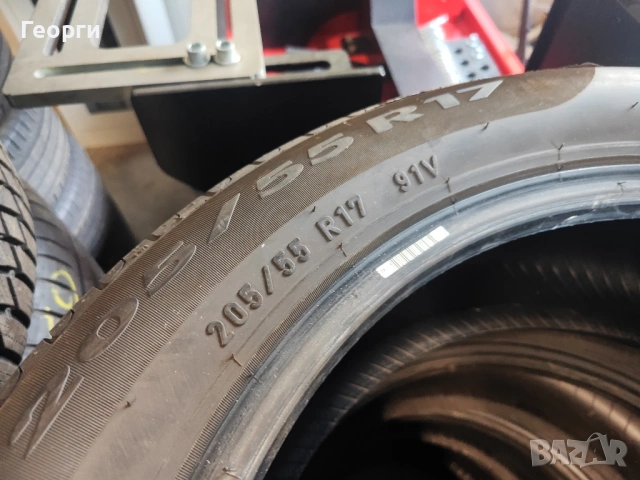 4бр.летни гуми 205/55/17 Pirelli, снимка 3 - Гуми и джанти - 54194207