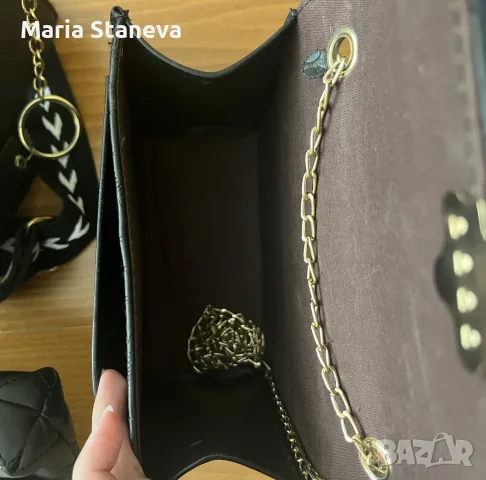 Черни чанти и една бяла. Всички черни са 10€, бялата е 15€. Обща цена на всичко - 50€!, снимка 6 - Чанти - 55644008
