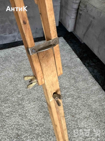 Винтидж Дървена Тринога Статив, снимка 10 - Антикварни и старинни предмети - 54326913