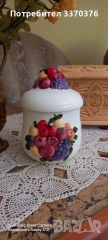 Порцеланова кутия за подправки-Тайван, снимка 8 - Аксесоари за кухня - 54676200