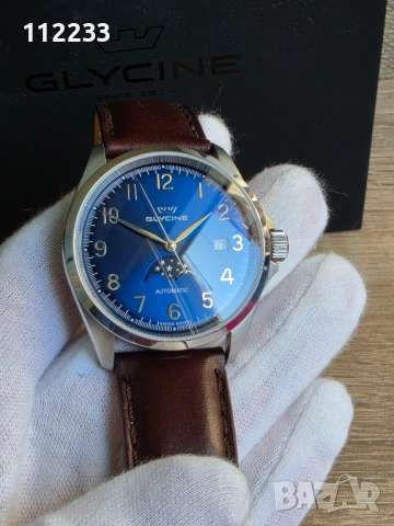 БАРТЕР Glycine Combat Classic 40 Moonphase Watch