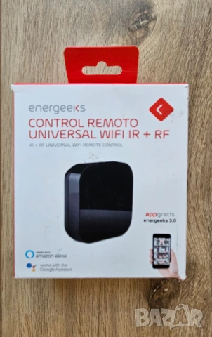 Универсално WiFi IR+RF дистанционно управление EG-IR002