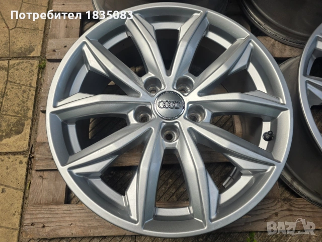 Лети джанти 17ки 5х112 Audi, снимка 5 - Гуми и джанти - 55063404