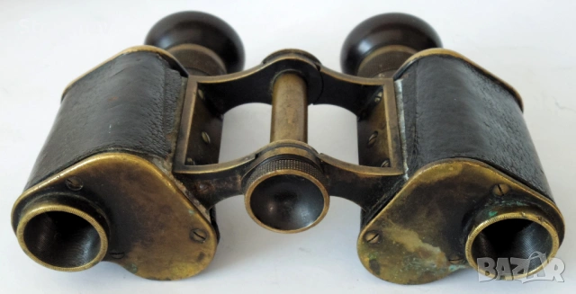 Колекционерски бинокъл Carl Zeiss Jena D.R.P. D.F. 6x 1903 г., снимка 4 - Колекции - 54886685