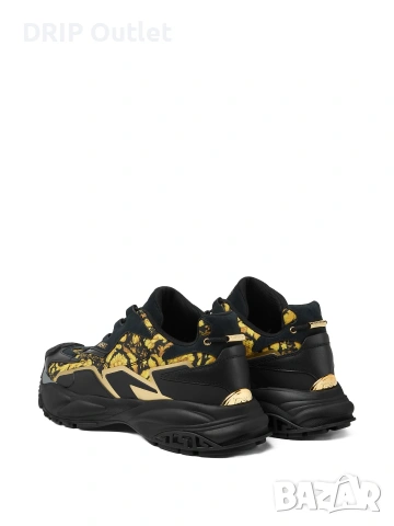 !НОВИ! Versace Mercury | Black/Gold | + КУТИЯ, снимка 6 - Маратонки - 55283290