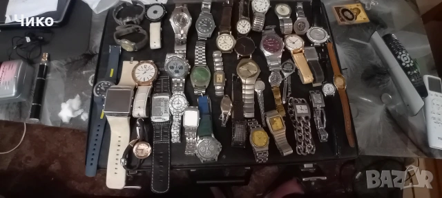 40бр ръчни кварцови ел часовници 