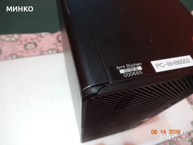 HP 290 G2 MT   i3 8100   H370, снимка 4 - Работни компютри - 54904453