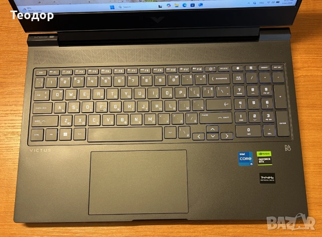 Геймърски Лаптоп HP Victus 16 i5-13500H, RTX 4060 8GB, 16GB RAM, 512 GB SSD, WIN 11 Home, снимка 3 - Лаптопи за игри - 54574071