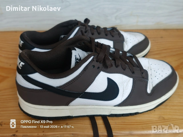Nike Dunk Low Next Nature "Summit White/Baroque Brown , снимка 4 - Маратонки - 54542217