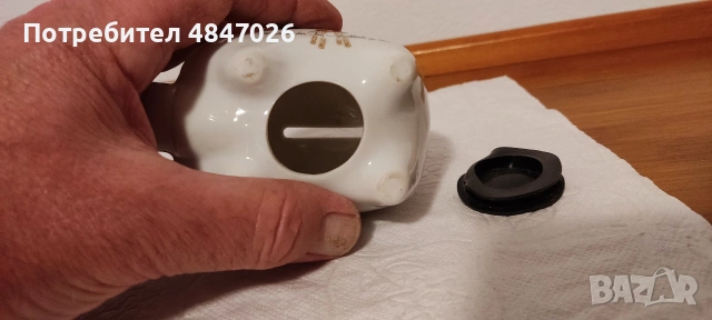 Стара порцеланова касичка Прасчо 😄, снимка 13 - Колекции - 54857668
