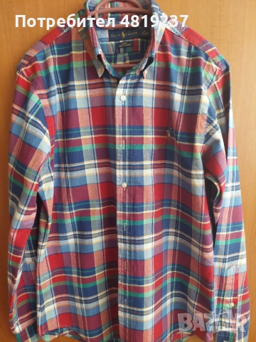 Мъжка риза Polo Ralph Lauren, снимка 9 - Ризи - 54593790
