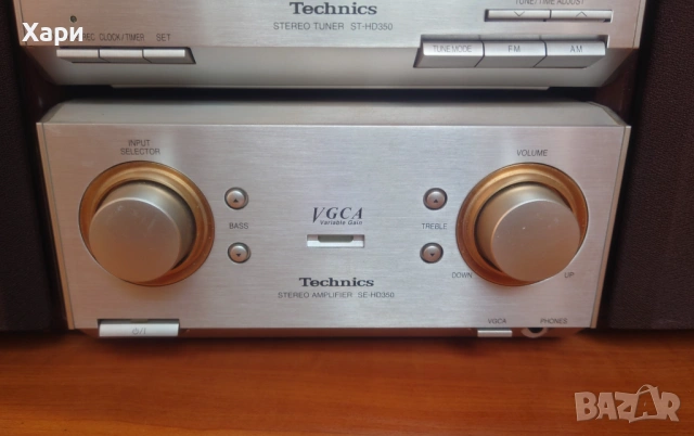 Technics HD-350 стерео уредба, снимка 2 - Аудиосистеми - 54663436
