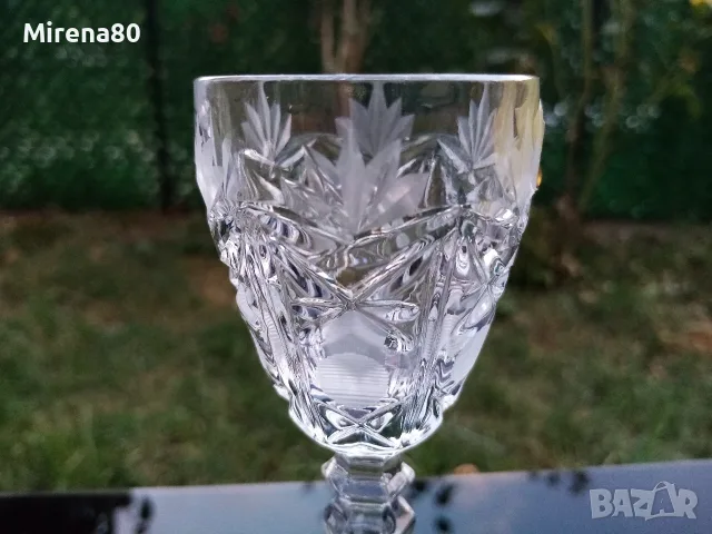 Кристален сервиз за ракия/ликьор НОВ - Югославия !, снимка 4 - Сервизи - 55546869
