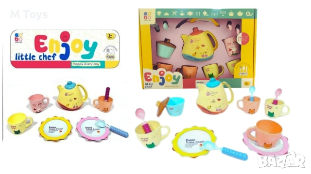 Чаен сервиз за деца – време за игра и чай!