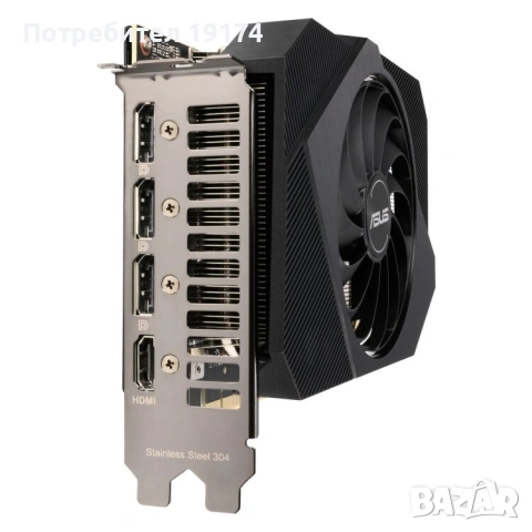 Asus GeForce RTX 3060 12GB Phoenix V2 graphics card, снимка 5 - Видеокарти - 54380285