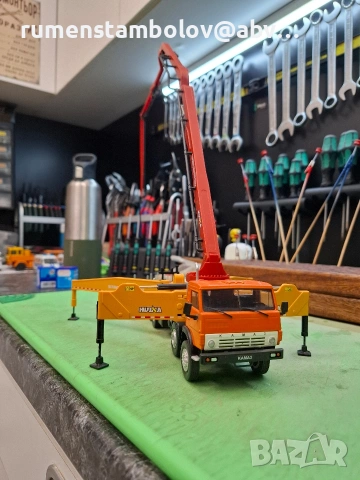 КамАЗ бетон помпа - конверсия, 1:43, снимка 3 - Колекции - 54120202