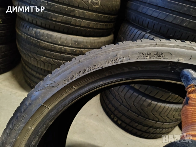 2бр.зимни гуми BRIDGESTONE 275 35 21 DOT23 цена за брой, снимка 4 - Гуми и джанти - 54061100