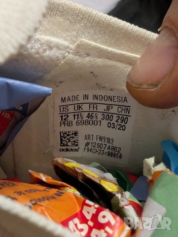 бутонки Adidas Predator Mutator 20.1 Low FG номер 46 2/3, снимка 5 - Футбол - 54129217