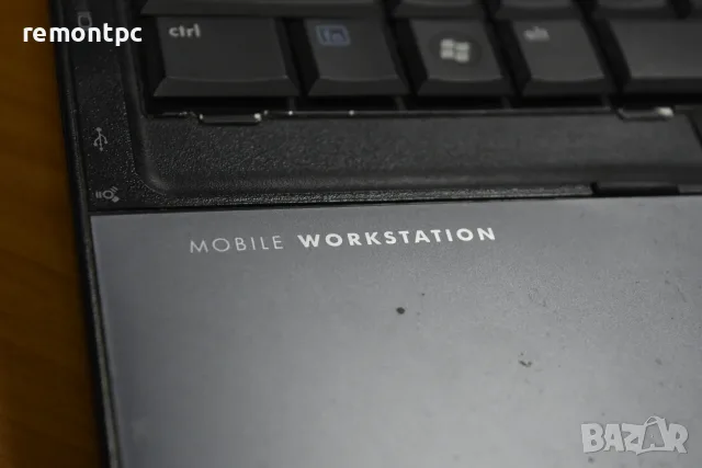 Hp Compaq 8710W - 17 инчов лаптоп / мобилна работна станция / mobile workstation - зарядно батерия, снимка 9 - Лаптопи за работа - 55314752